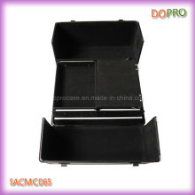 Black Diamond ABS Material Professional Travel Train Cosmetic Case (SACMC065)